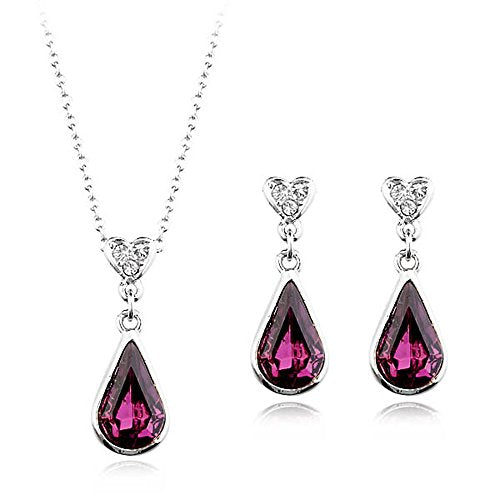 Jewellery Set with Swarovski Crystals