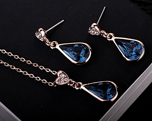 Jewellery Set with Swarovski Crystals
