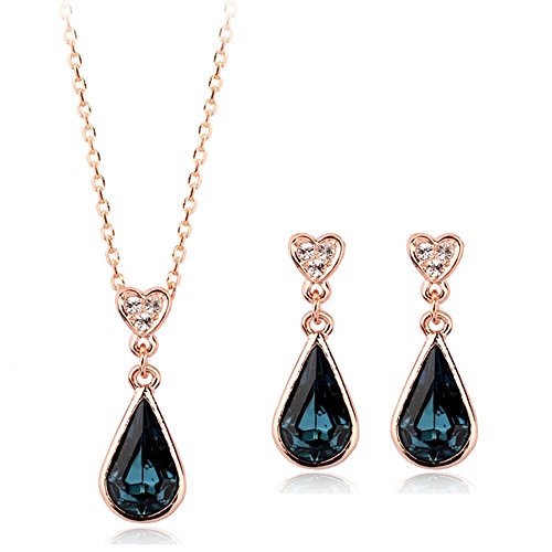 Jewellery Set with Swarovski Crystals