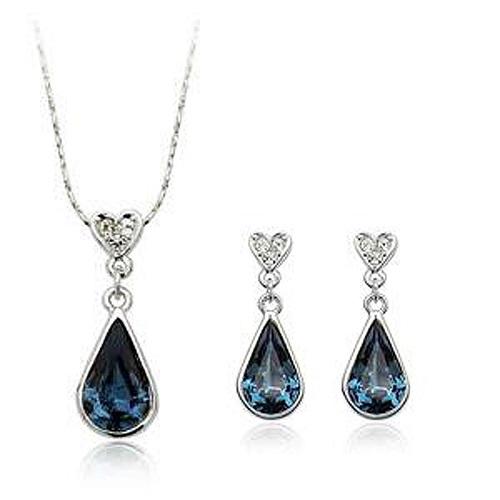 Jewellery Set with Swarovski Crystals