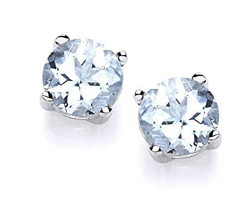 Aquamarine Gemstone Earrings