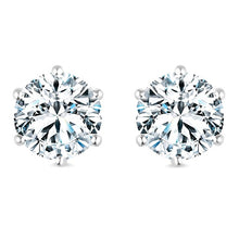  Pretty Silver Stud Earrings