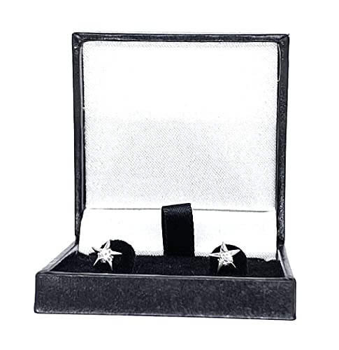925 Silver Sterling Pretty Star Earrings