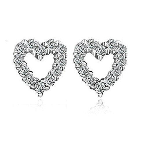 Heart Stud Sterling Silver 925