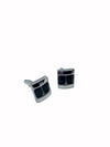 Gold Plated Cufflinks with Swarvoski Crystals